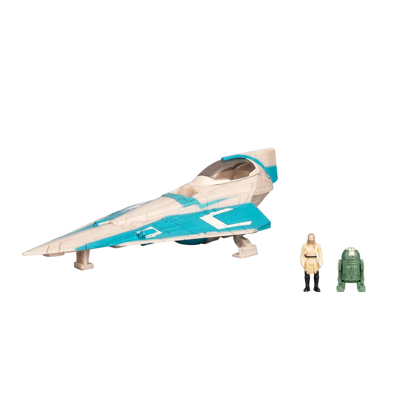 Star Wars Micro Galaxy Light Armor Class Series 12 Jedi Starfighter Vehicle Qui-Gon Jinn s Non-Scale