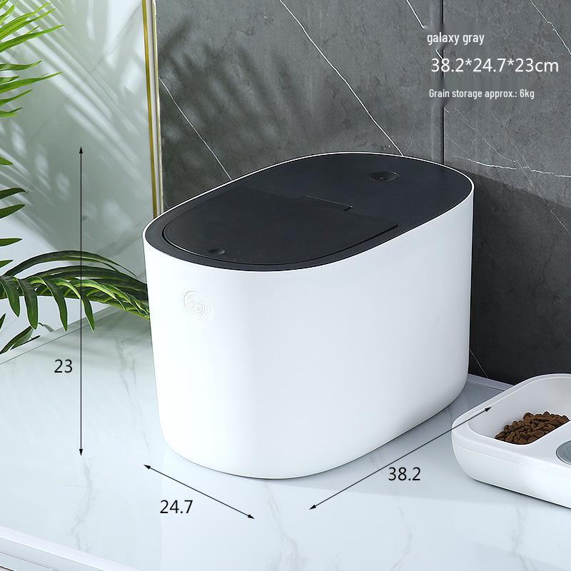 

Pet Food Storage Container - Airtight for Dog & Cat Food, Moisture-Proof Box, Ideal for Cat Supplies. As shown