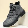 Winter New Style with Plush and Thickened High Top Men's Cotton Shoes Versatile Warm Men's Snow Boots