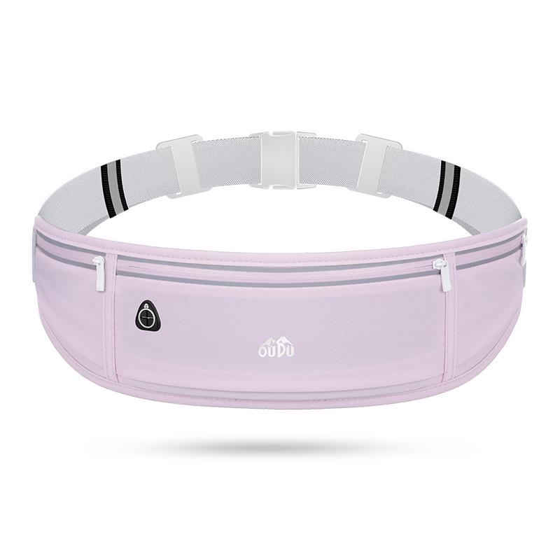 

Large Waterproof Sports Waist Bag with Phone Pouch for Running & Fitness - Unisex Holds phones up to 7.5 inches