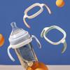 Milk Bottle Handle Baby Bottle Square Handle Silicone Handle for Glass Bottles Easy Grasp for Baby