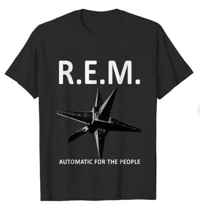 Új REM R.E.M. Automatic for the People Album Uniszex Póló Méret S-5XL Uniszex Póló