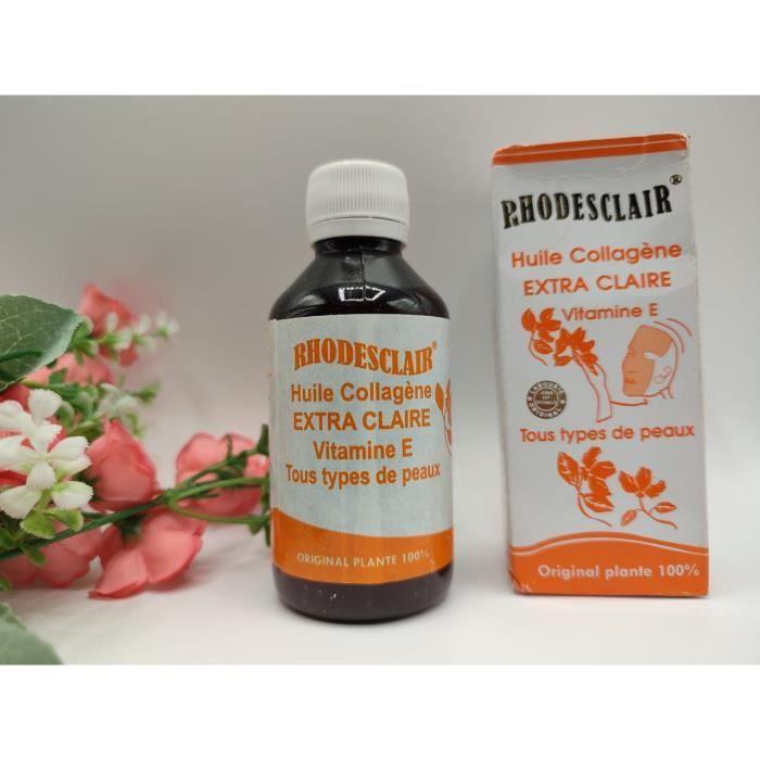 Huile - Rhodesclair - Collagène - Éclaircissante - Nettoyante - Tous Types De Peau
