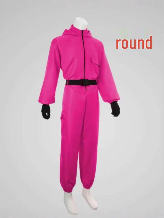 Children's Money Heist Dalí Jumpsuit Halloween Cosplay Costume