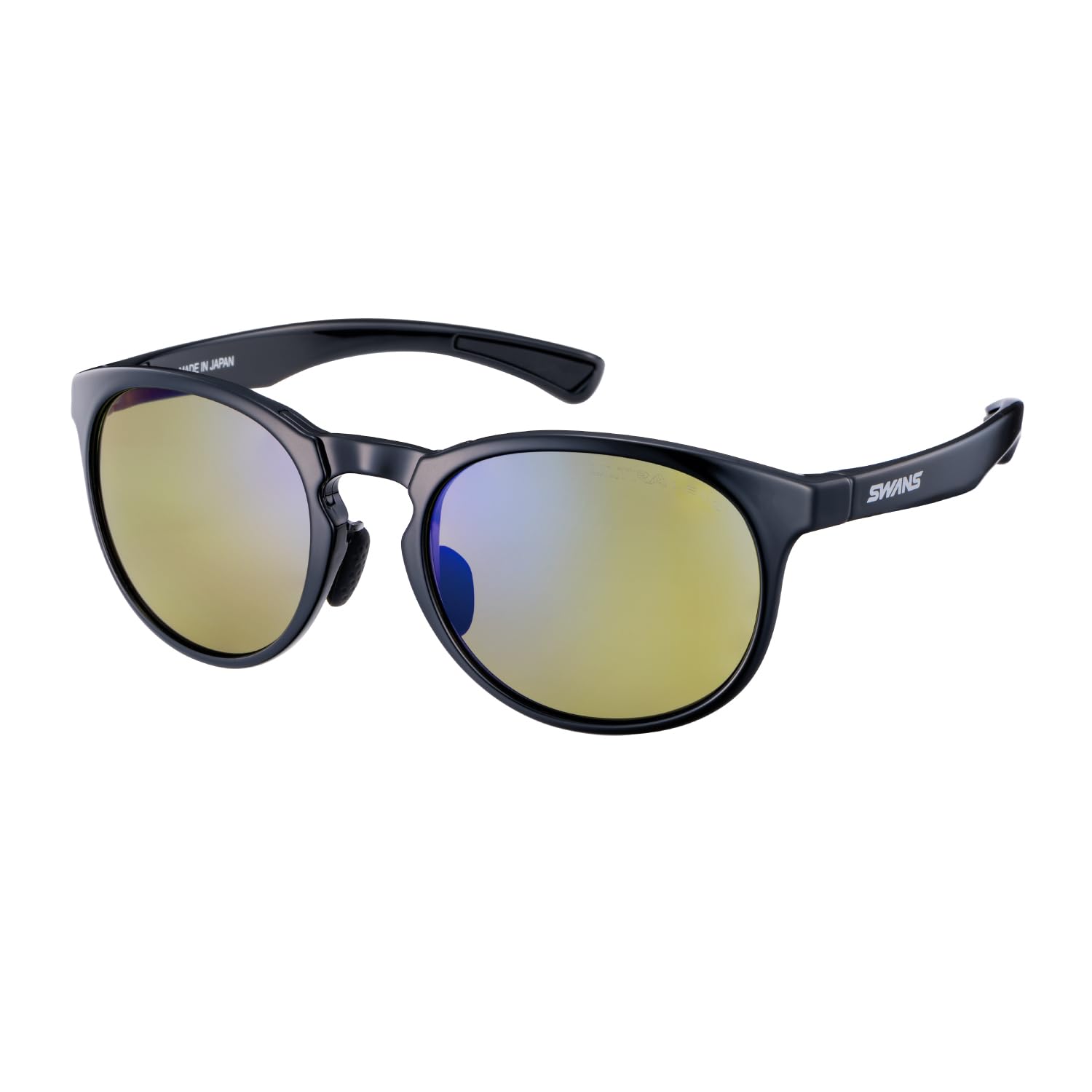 

Made in Japan Polarized Sunglasses ER BK Polarized ULTRA Light Green Fishing Bass Fishing Outdoor Casual Fashion Round [SWANS] ER5-0168 (Double-sided