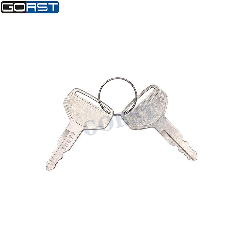 Ignition Starter Switch Assembly with Keys T4625-B0100 for Kioti CK DK DS RX Tractors T4520-75174