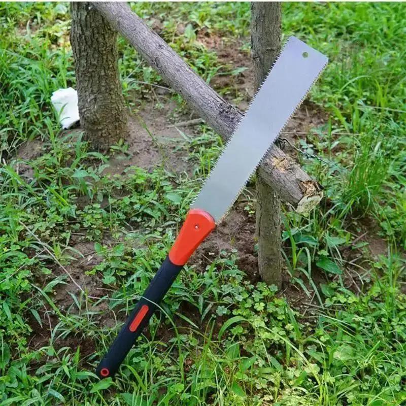 32cm Dobbeltskjærende Håndsag Japansk Ryoba-sag Dobbeltskjærende Trekksag Utskiftbar Flush Cut-sag Fleksibelt Blad Håndsag