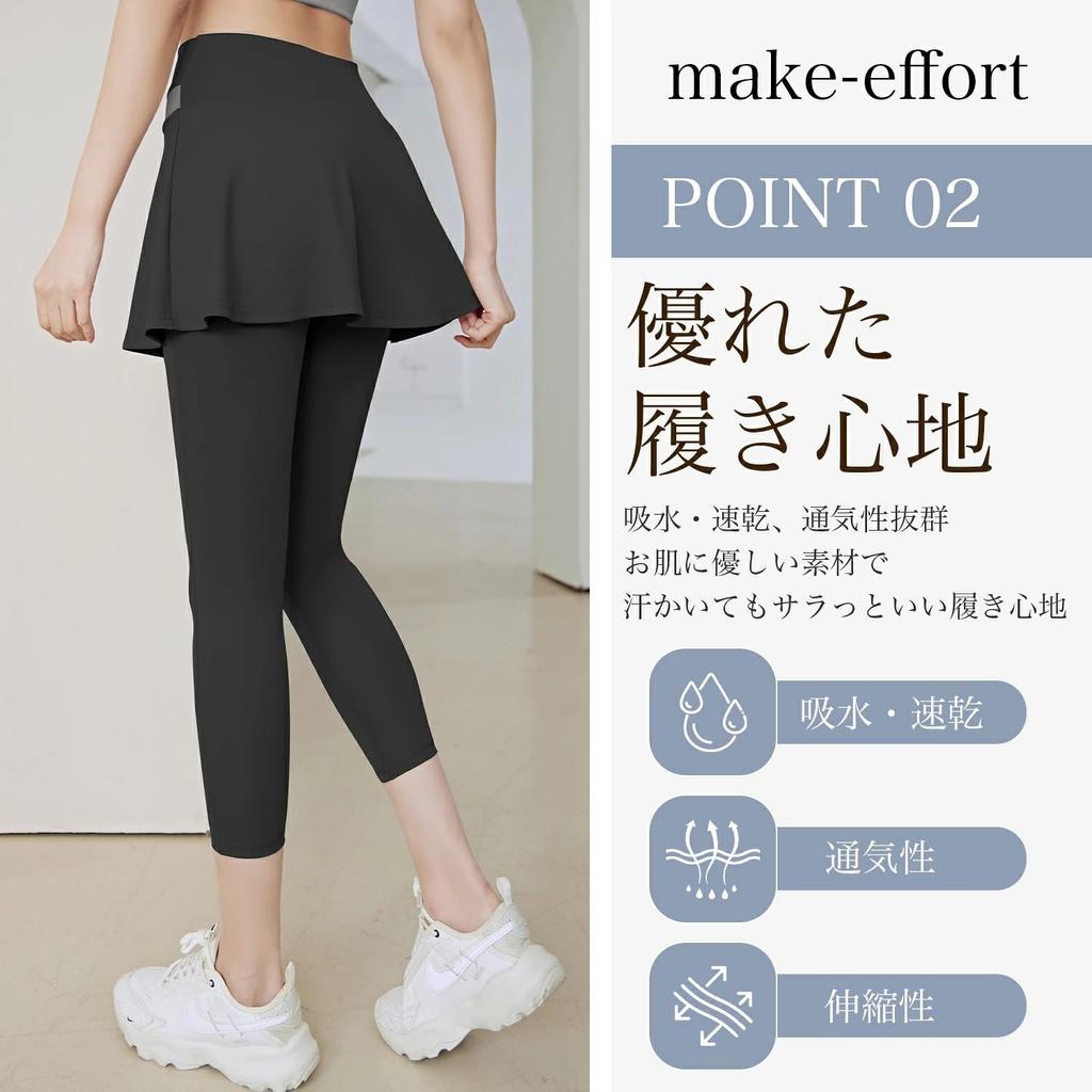 Yoga Pants High Yoga Sports Slimming Slimming Look [TNScart] Women's Leggings, 9/10 Length, Waist, Wear, Tights, Sweat-wicking, Quick-drying, Stretch,