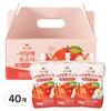 Organic Maru Yes Kids Sadang Haesuya Chubby Apple Carrot Juice 100ml 40 Pcs