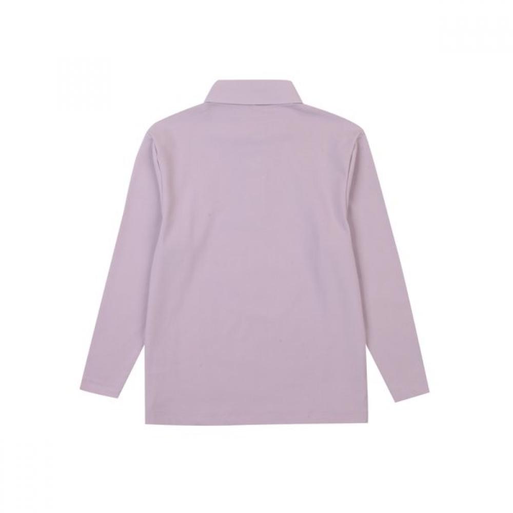 ONOFF Men S Long Sleeve Polo Shirt Of9612gb Purple