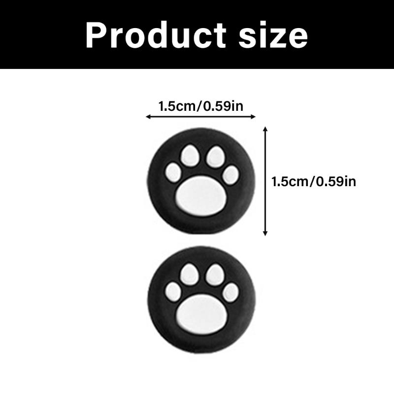 8pcs Silicone Joystick Grip Caps for NS2 Controller Rocker Cover Replacement Thumbstick Protective Cover