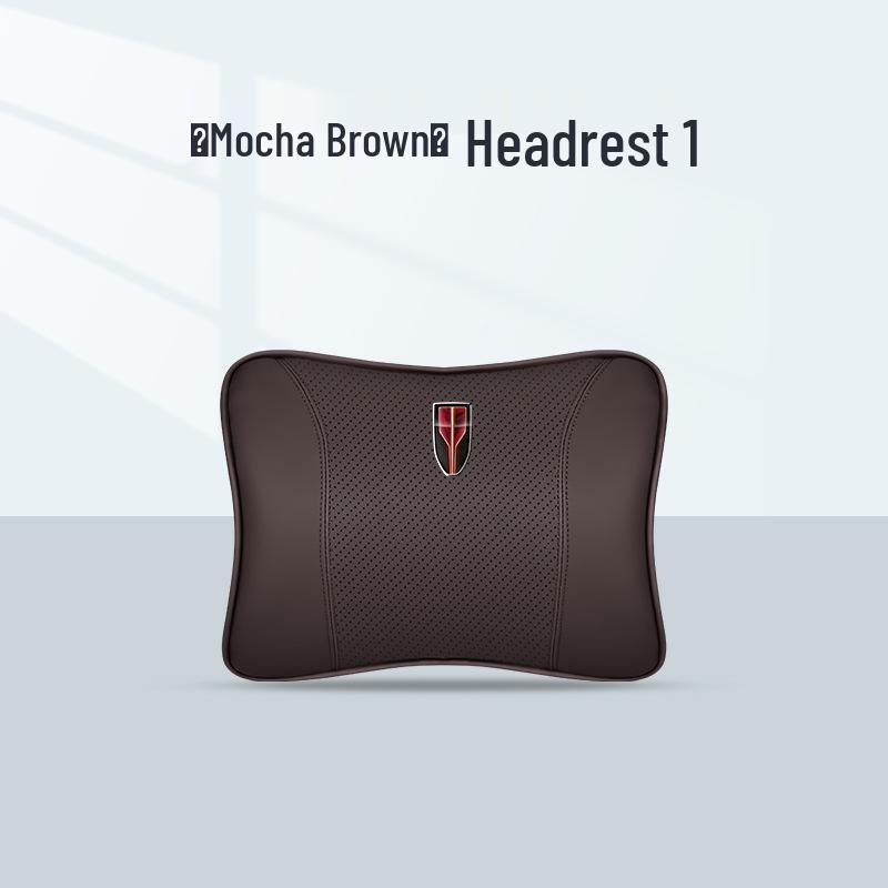 Kompatibel mit Kopfstützen-, Nacken- und Lendenwirbelstützkissen für das Fahrzeuginnere von Hongqi HS5/H5/HS7/H7/H9.