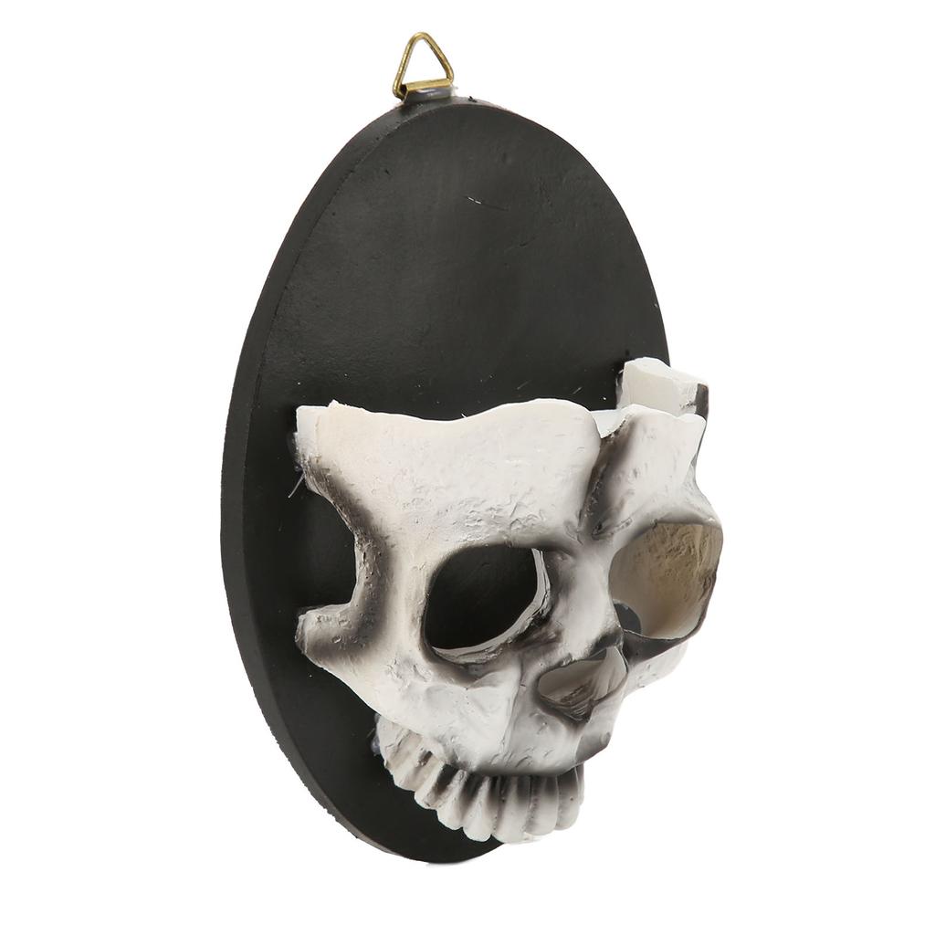 Wall Skull Candle Holder Sturdy Resin Rich Details Hanging Hook Skeleton Candlestick Holder for Party Decoration