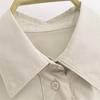 Women's Autumn/Winter 2024 Versatile Poplin Shirt - Three Colors, Long Sleeve