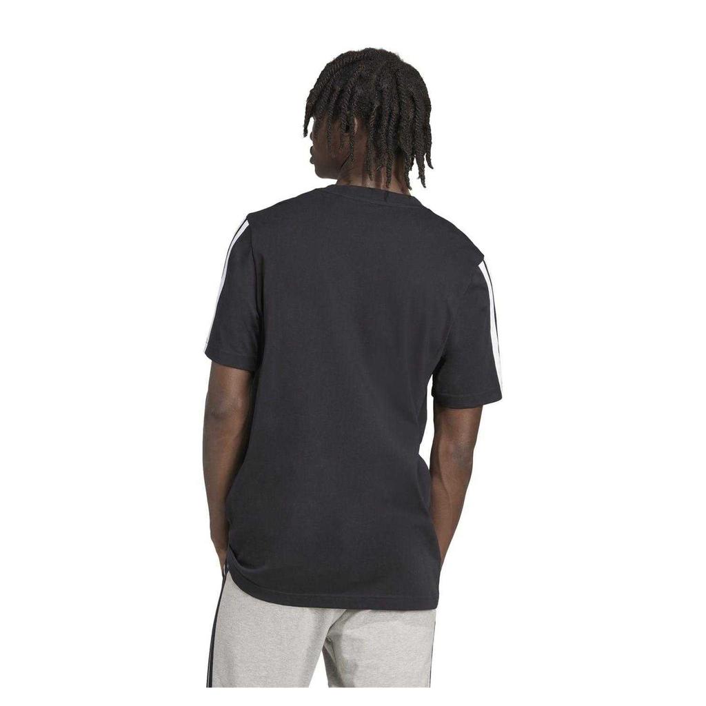 adidas Heren T-shirt met 3 Strepen