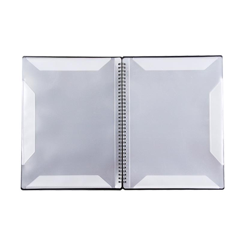 A4 Sheet Music Folder for 40/60 Pages with Customizable Logo for Piano Scores