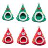 Warm Cat Cave Bed for Indoor Cats Washable Self-Warming Beds Calming Tent House for Puppies Small Dogs Non-Slip Bottom