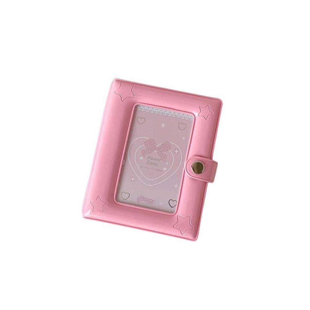 3in ID Photo Korean Photocard Holder Decoration Idol Photo Card Idol Card Display Protector PVC Card Cover Korean Style