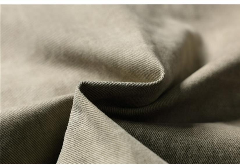 QIYOU Winter 2025 American Retro Stand Collar Cotton Jacket with Large Pockets