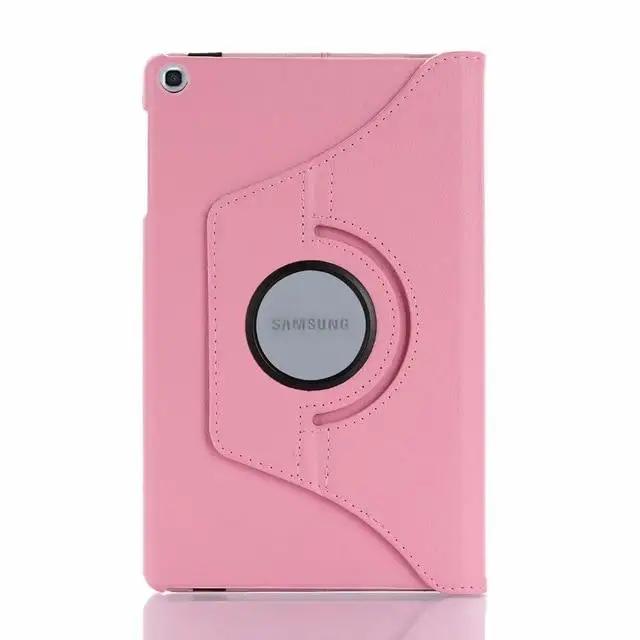 360 Rotating Case for Samsung Galaxy Tab A 10.1 T510 T515 Stand Holder PU Leather Tablet Cover for SM-T510 T515 10.1 Inch