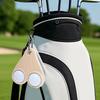 Silicone Golf Ball Holder Keychain Providing Sturdy Organization Solution for Golf Courses and Trip