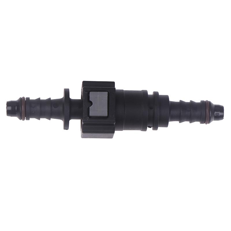 

Car Fuel Line Coupler Hose Quick Release Connector Coupler Id6 7.89 Nylon Oil Pipe Adapter Straight Fuel Line Quick Connector 1