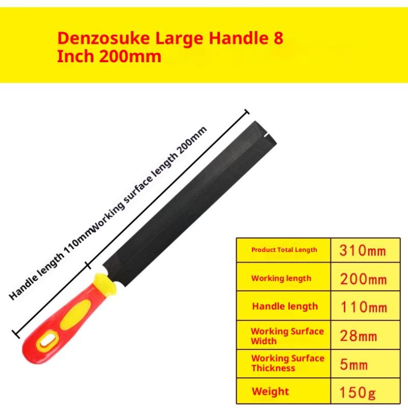 150/200Mm Saw Files File Steel File Saw Blade Sharpener For Sharpening And Straightening-Shaped Files
