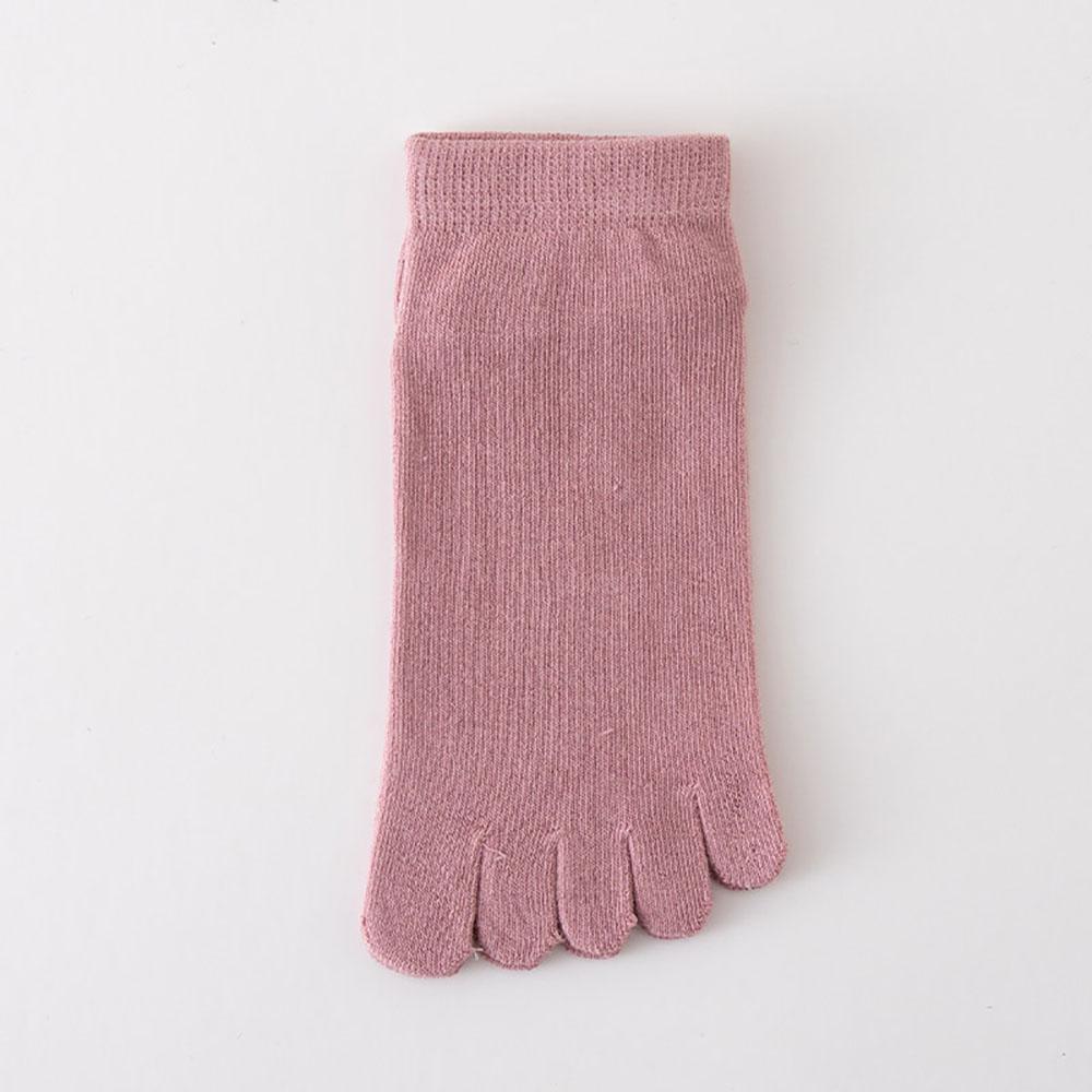 ! Women Toe Socks with Separate Fingers Summer Solid Color Cotton Five Finger Socks Women Low Cut Ankle Socks Yoga Sport