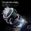 Smartphone Cooling Fan with Peltier Element, 3-Second Rapid Cooling, Hanging Frame Fan Structure, L-Shaped Cooling Plate, MagSafe Magnetic & Clip-On,