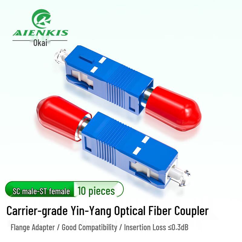 AIENKIS Telecom-Grade Fiber Optic Adapters