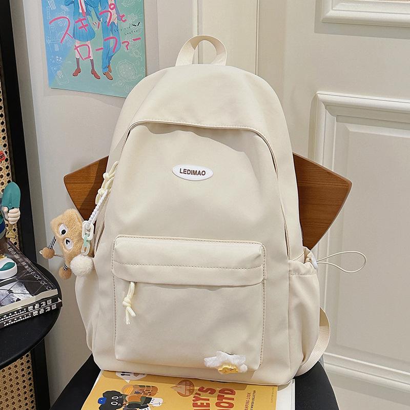 Casual Schoolbag for Female High School Students A Light Bag and A Travel Backpack