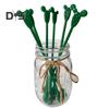 6Pcs Portable Stirring Rods Interesting Useful Household Coffee Juice Beverages Stirrers Mixing Rods