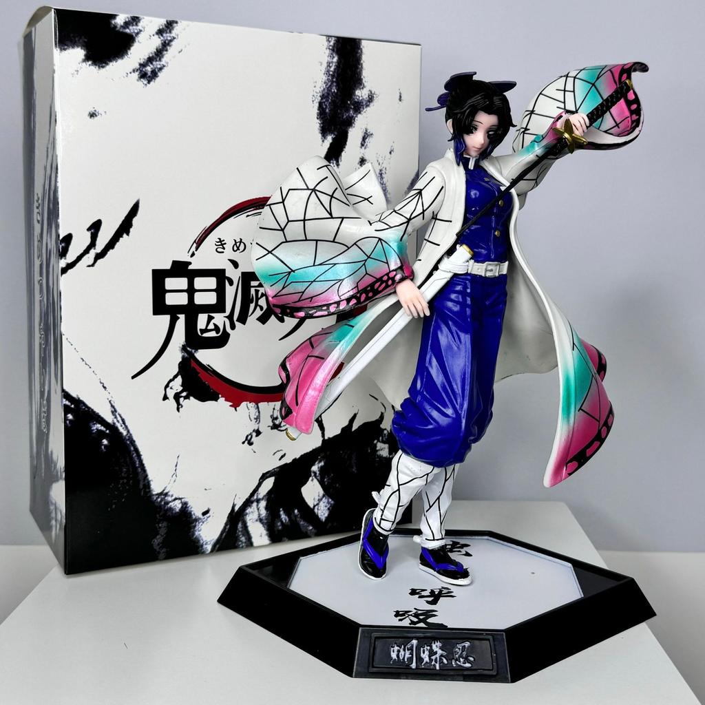 Anime Demon Slayer Figure Kamado Tanjirou Nezuko Action Figure PVC Model Toys Zenitsu Figurine Inosuke Kimetsu Yaiba Figura Gift