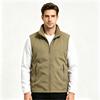 Men's Fall Winter Stand Collar Outdoor Casual Sports Vest with Sleeveless Design for Everyday Wear
