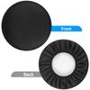 Thick Elastic Barstool Seat Cushion Cover Practical Stool Cover Round Chair Protector For Home Shop - Black (Diameter 35Cm )