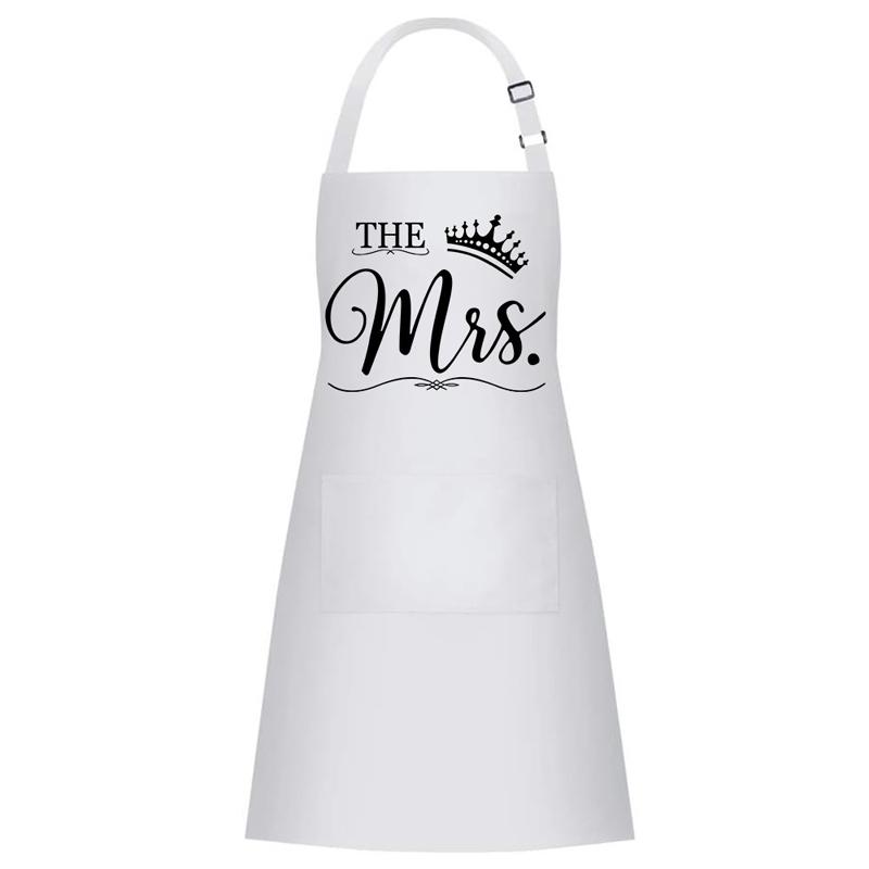 Couple aprons gift, couple kitchen gift, wedding or engagement gift, couple Christmas gift