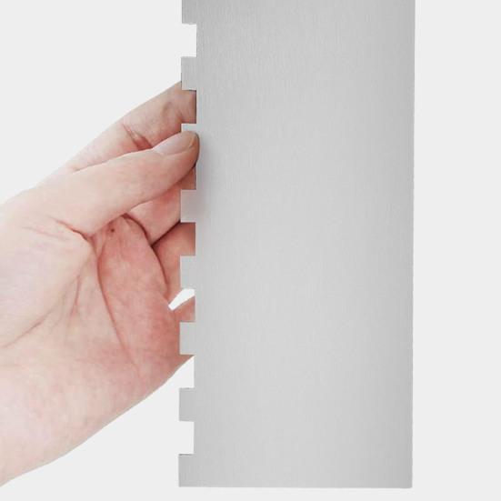 Yousheng 1/5Pcs Cake Scraper Polygonal Pattern Multi-Function Scraper Spatula Easy to Clean Baking Tool Cake Surface Decorator