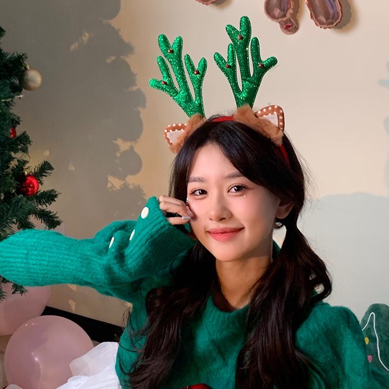 

2023 Christmas Tree Headband: Holiday Party Dress-Up Accessory for Women