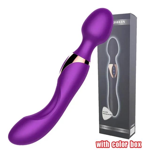 Powerful 10 Speeds Vibrator Clitoris Vagina G Spot Stimulate AV Massage sticks Dildo Female Masturbator Adult Sex Toy Woman 18+