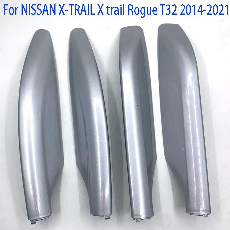 Roof Rack Luggage Rack For NISSAN X-TRAIL X Trail Rogue  Bar Rail End Cover Shell Cap Trim T32 2014-2019