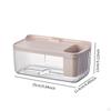 Wall Mounted Bathroom Tissue Box Toilet Paper Box, Multipurpose, Modern Storage