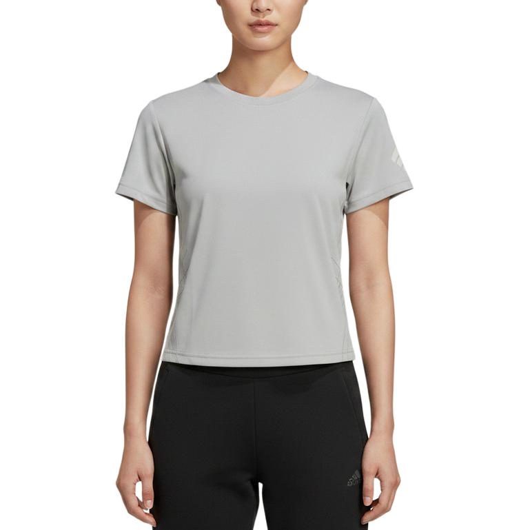 Adidas Fos Round Neck Pullover Comfortable Short Sleeve T-Shirt Women tops KS5175 XS