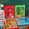 6Pcs/Set Christmas Series Stationery Including 2 Pencils 1 Erasers 1 Pencil Sharpeners 1 Sticky Notes 1 Rulers School Supplies