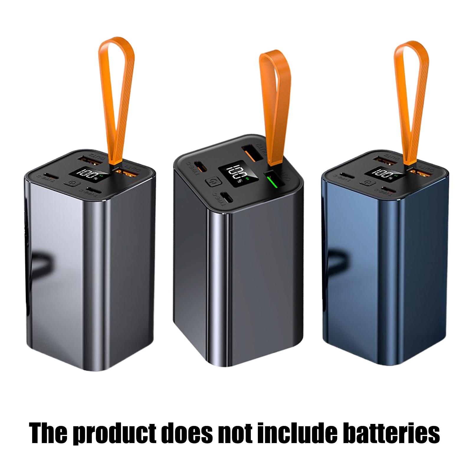 

Portable Welding Charge PowerBank Casing Kit Type C Housing Charging Quick 22.5W Charging, Easy to Read