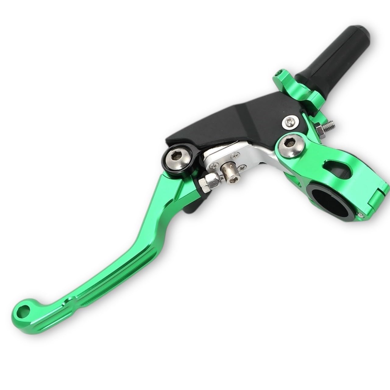 

Kanoan Ultra Light Clutch Lever Pivot Perch for Honda Serow and Compatible with Handlebar Diameter and 8mm Wire Ultra Aftermarket Part 250, CRF125, зелёный