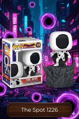 Figura Homem-Aranha Spider Man The Spot Mancha Funko Pop Marvel Brinquedo Funko 10 cm #1226