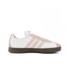 Adidas Neo Vl Court Tokyo Citrus, Amber Leather Low top Skateboard Shoes Unisex Pink HQ1802(Team189-)
