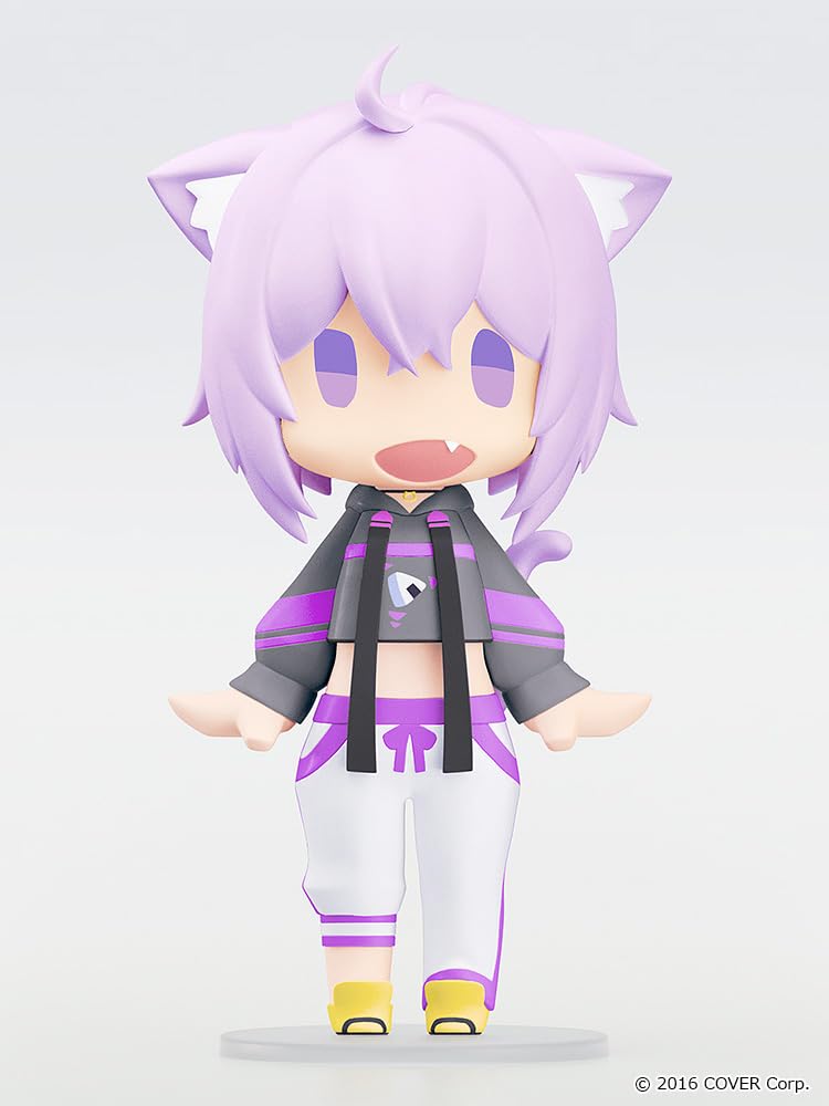 GOOD SMILE Hololive Production Nekomata Okayu Plastic Painted Movable Figure HELLO! Non-scale