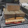 Pickup Truck Bed Organizer Cargo Net, Stretchable Elastic Net Automotive Trunk with 4 Hooks for Bed, SUV Durable Hauling Mesh
