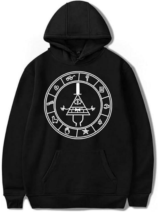 Melanie Martinez Portals Damen Herbst/Winter Sportliches Kapuzensweatshirt